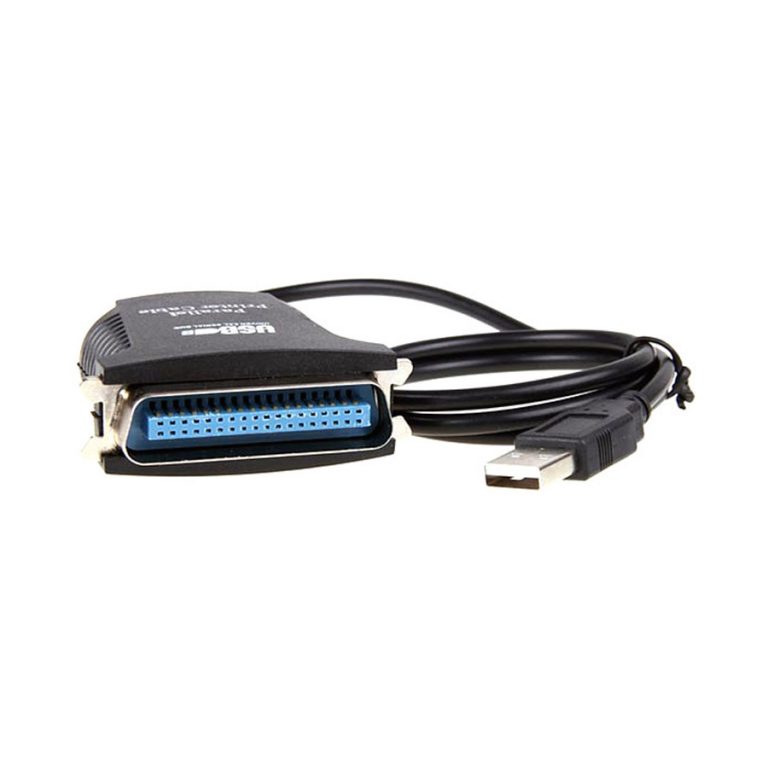 USB To Parallel Port Cable Gold Touch