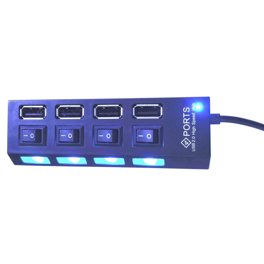 Lampe port usb avec 5 leds et 4 ports usb 2.0 TICARO – TRANS LASER